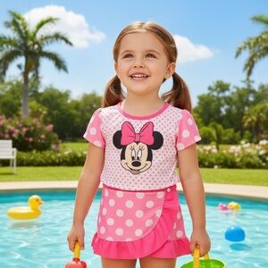SWIM Disney Minnie Mouse SwimSuit two piece